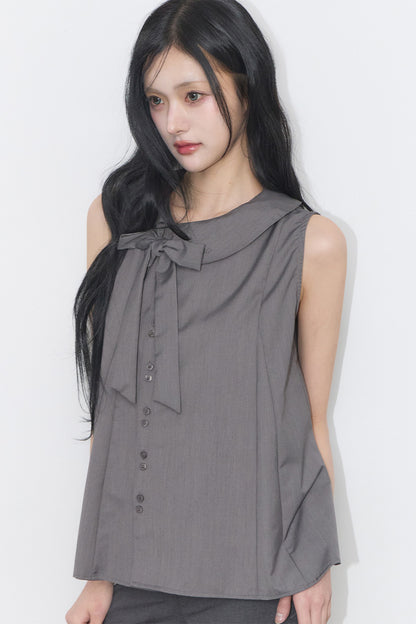 ILLIGO Rope Flare Blouse Charcoal product image 1
