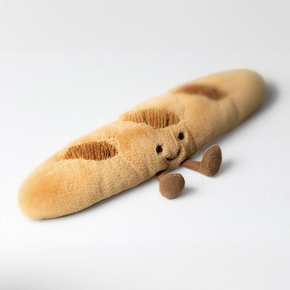 Jellycat Amuseables Baguette 長法包毛公仔 斜角
