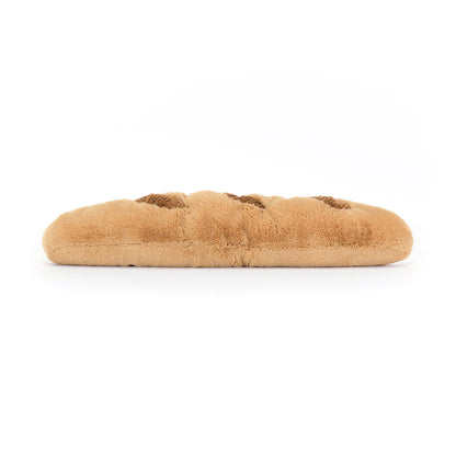 Jellycat Amuseables Baguette 長法包毛公仔 長身側面