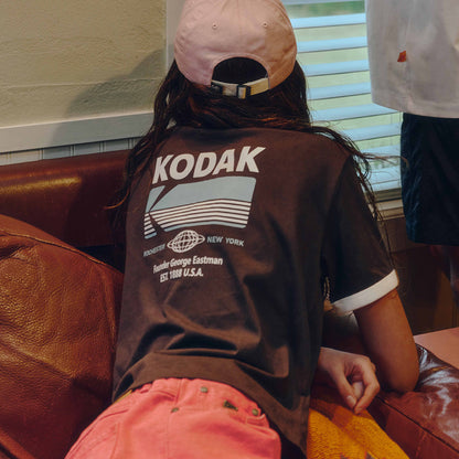 Kodak Breezepop Big Graphic Short Sleeve T-shirt Women Charcoal main product image