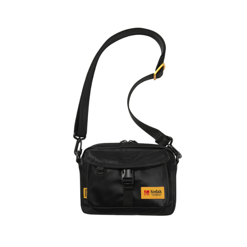 Kodak Essential Mini Messenger Bag Black front view