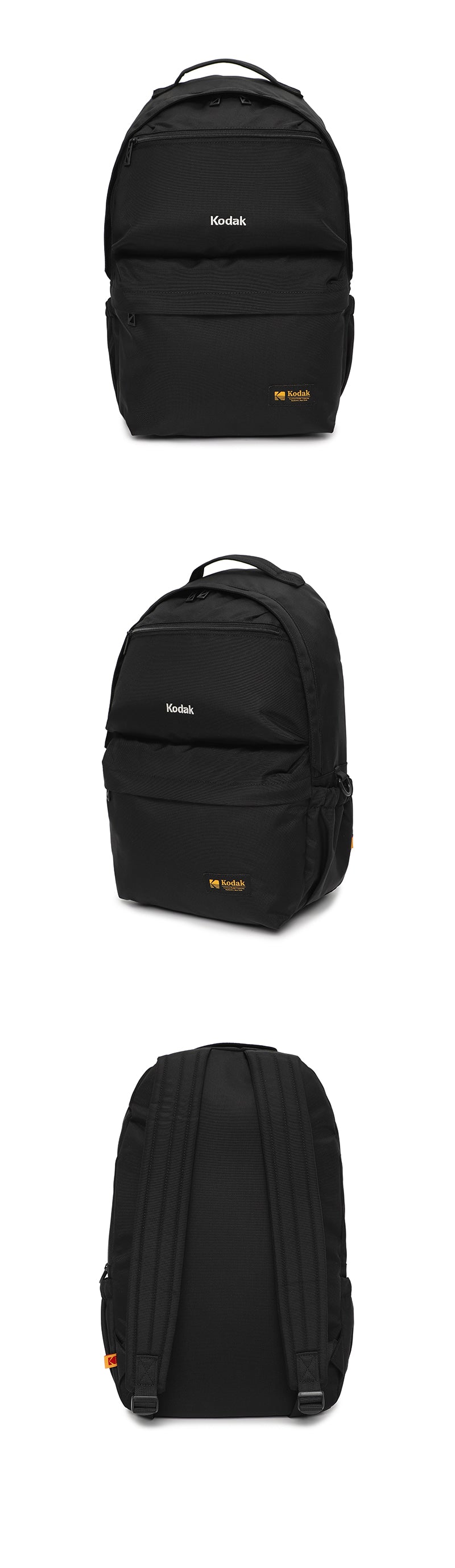 Kodak Flashlight Twill Backpack S Black product detail image
