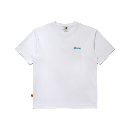 Kodak Global Scenery Aerocool Short Sleeve T-shirt Japan White detail angle view