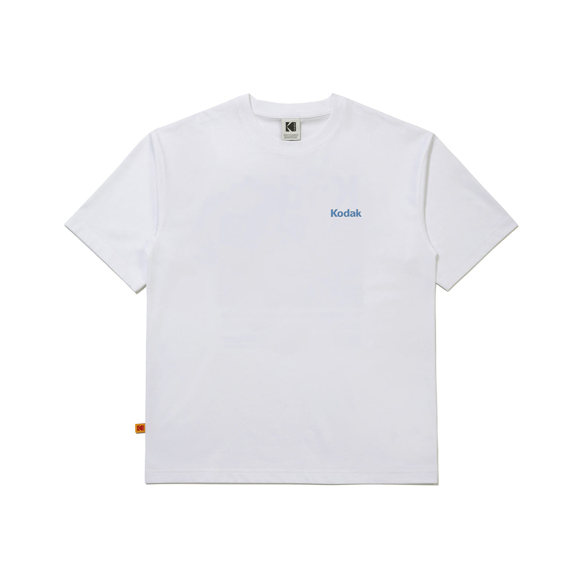 Kodak Global Scenery Aerocool Short Sleeve T-shirt Korea White detail angle view