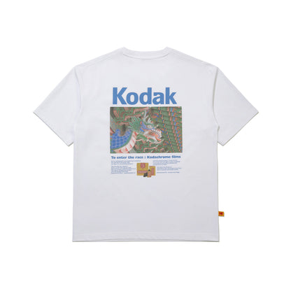 Kodak Global Scenery Aerocool Short Sleeve T-shirt Korea White main product image