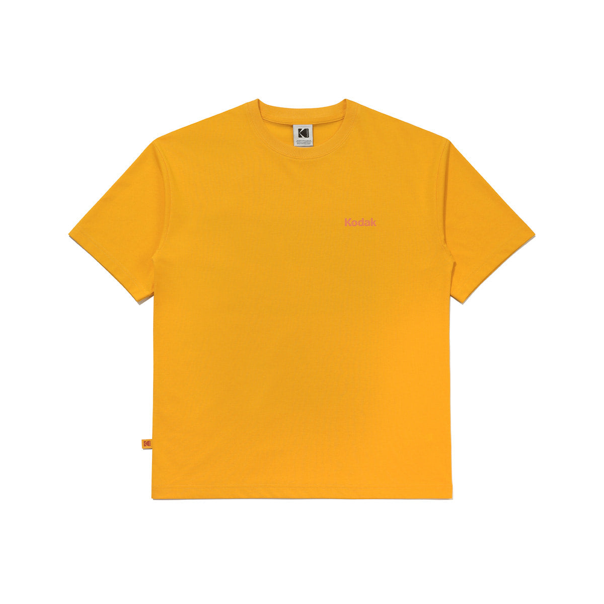 Kodak Global Scenery Aerocool Short Sleeve T-shirt Korea Yellow detail angle view