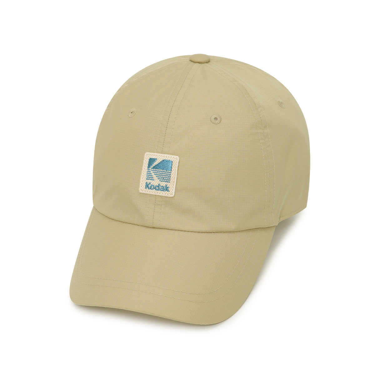 KODAK Relax Fit Blue Logo Ball Cap Beige official image 1
