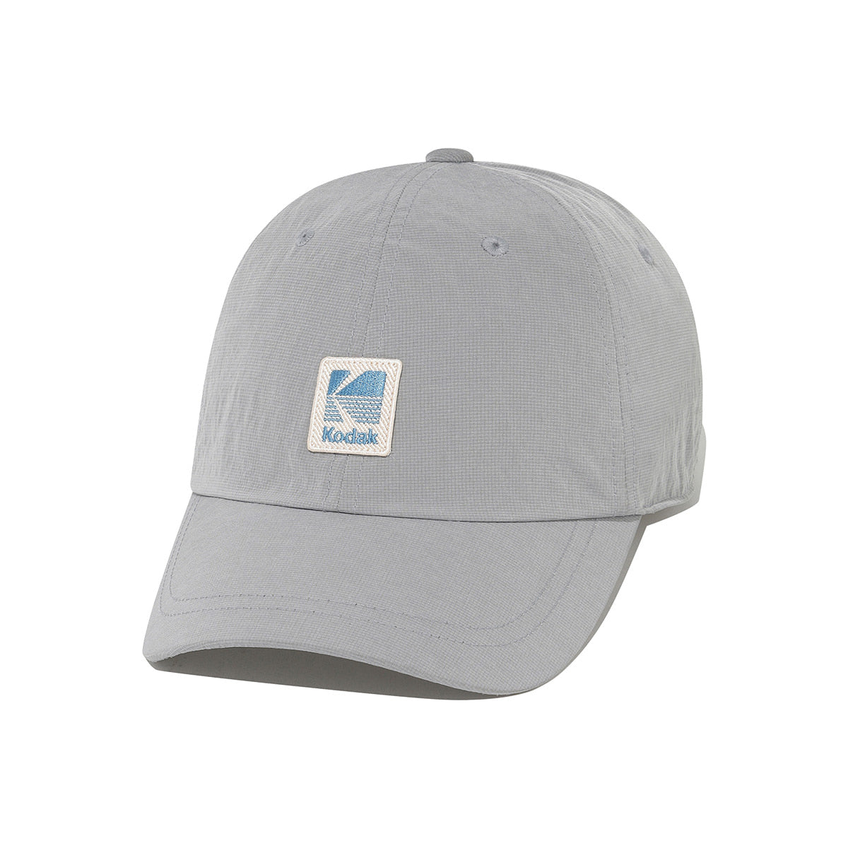 KODAK Relax Fit Blue Logo Ball Cap Light Grey official image 1