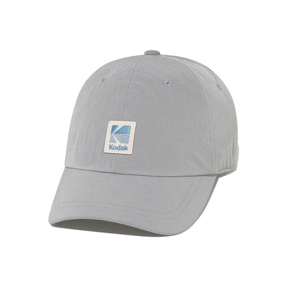 KODAK Relax Fit Blue Logo Ball Cap Light Grey official image 1