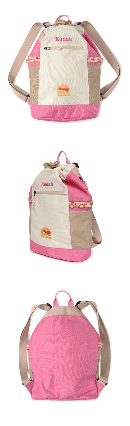 Kodak Kodachrome Bucket Backpack 15L Pink official product guide