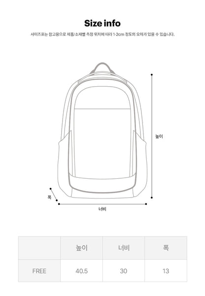 Kodak Kodachrome Bucket Backpack 15L Yellow size information