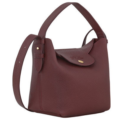 Longchamp Le Cadence 水桶包 S Burgundy 酒紅色 官方圖 2