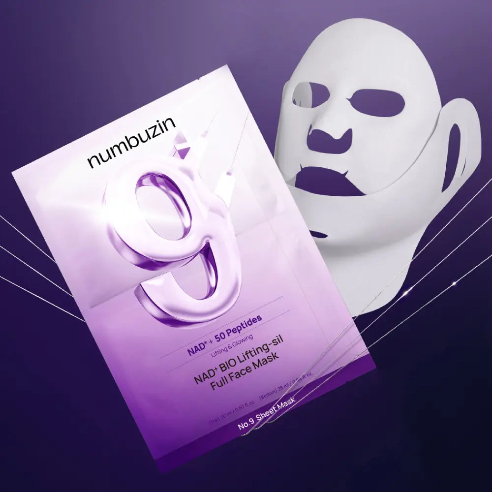 [??????] Numbuzin No.9 NAD+ Bio Lifting Full Face Mask NAD???????? 4? 主圖 3