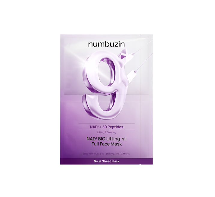 [??????] Numbuzin No.9 NAD+ Bio Lifting Full Face Mask NAD???????? 4? 主圖 4