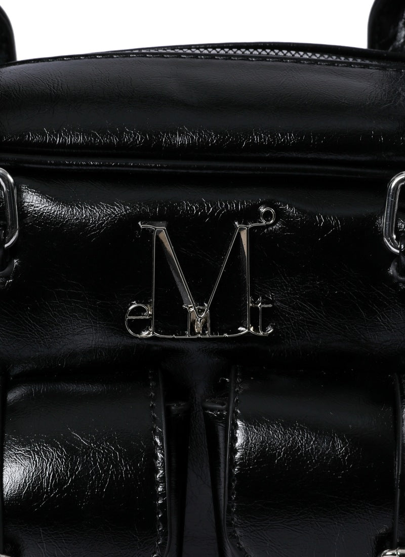 MUCENT Birus Metal Logo Enamel Shoulder Bag main image 4