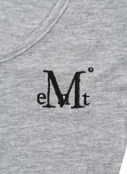 MUCENT Haring Snap Button U-Neck Half T main image 3