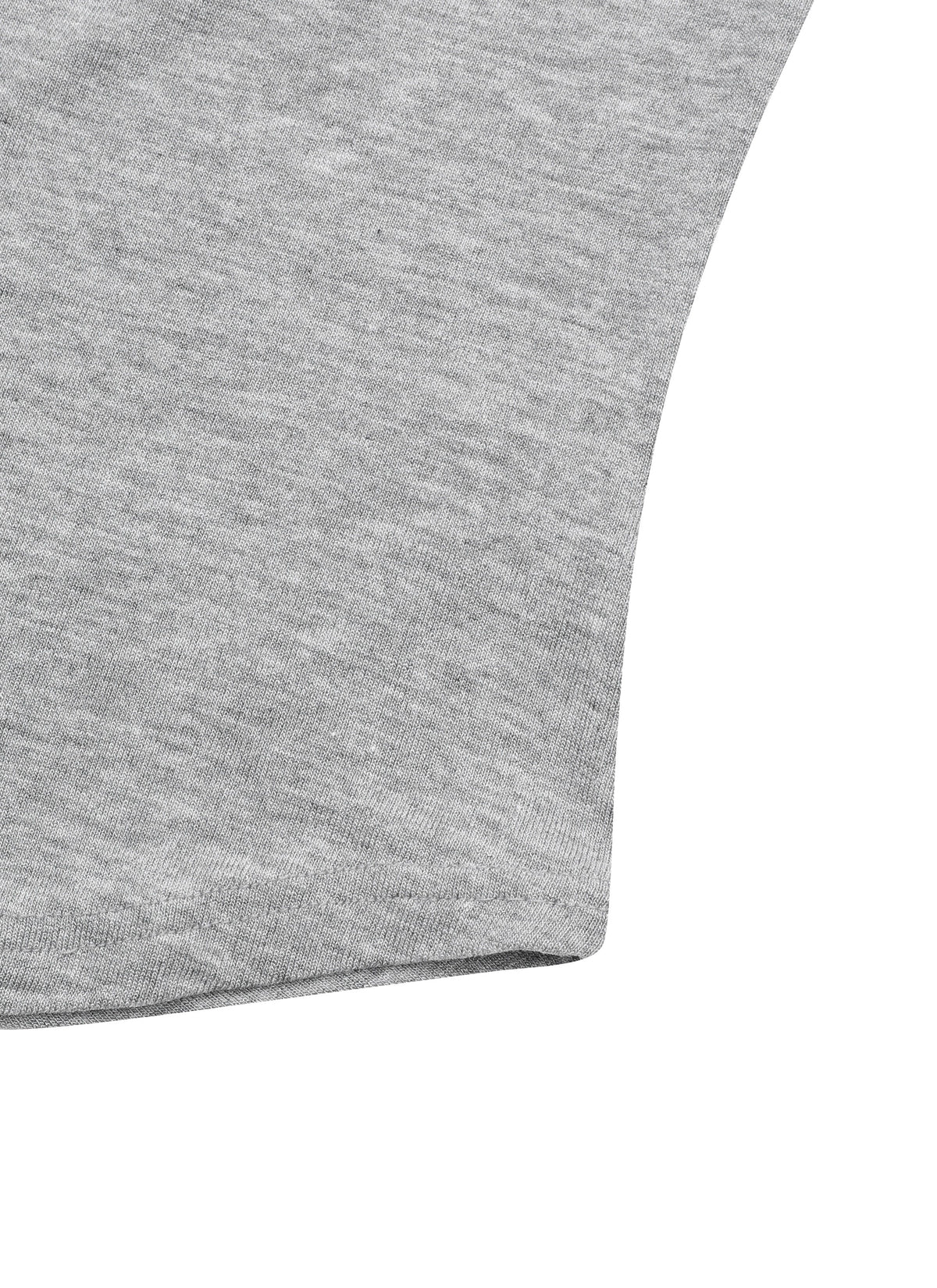 MUCENT Haring Snap Button U-Neck Half T main image 4