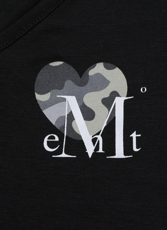 MUCENT Vaint Heart Camo V-Neck Half T main image 2