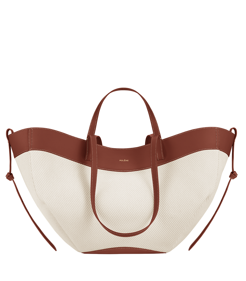Polène Cyme Cognac Canvas