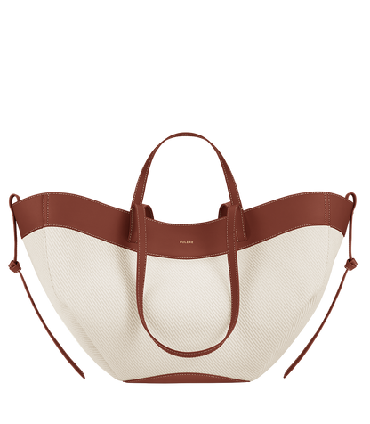 Polène Cyme Cognac Canvas