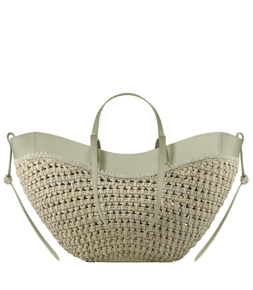 Polène Cyme Raffia Laurel