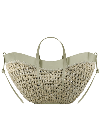 Polène Cyme Raffia Laurel