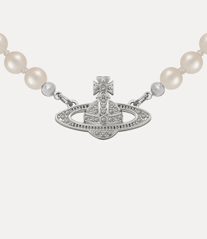 Vivienne Westwood Mini Bas Relief Pearl Choker 官方圖 2